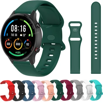 Силиконовый ремешок для часов Xiaomi Mi Watch Color Sports Edition Ремешок Браслет 22 мм Ремешок для часов Mi Watch Color/gt 2 46 мм correa  5