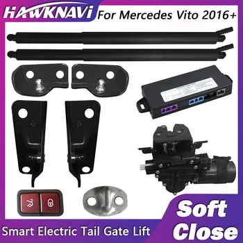 Электрический привод багажника Hawknavi для Mercedes Vito 2016- Автоматическое открывание багажника, привод автомобильного лифта, Доводчик дверей, Верхний Всасывающий  2