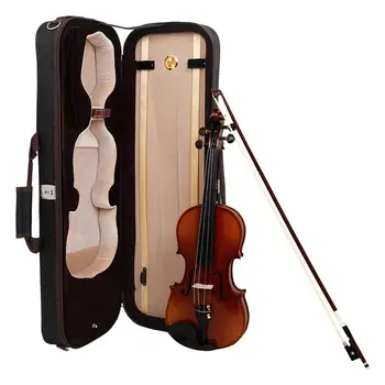 Утолщенный Футляр для скрипки с защитой от сжатия, Встроенный термометр, Гигрометр, Коробка для хранения музыкальных инструментов, сумка для рук  5