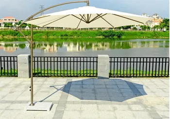 садовый зонт от солнца диаметром 3 м, открытый пляжный зонт на балконе, возможна печать логотипа  4