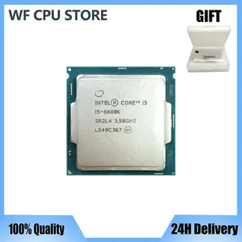 Intel Core i5-6600K i5 6600K Четырехъядерный процессор с частотой 3,5 ГГц, четырехпоточный процессор 6M 91W LGA 1151  0