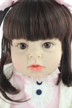 Новый модный дизайн, реалистичная кукла-реборн для малышей, мягкий силиконовый винил, настоящее нежное прикосновение, 28 дюймов, модный подарок на день рождения  0