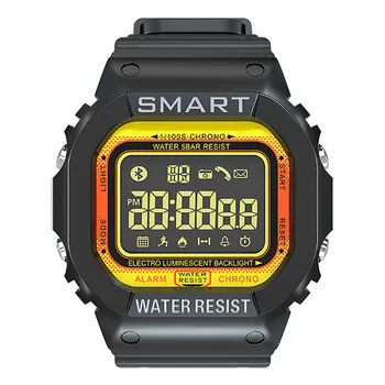 LOKMAT Bluetooth Смарт-часы Для Мужчин, спортивный Шагомер, Водонепроницаемые Часы с напоминанием о вызове, Цифровые умные часы, Фитнес-Трекеры для Phone  5
