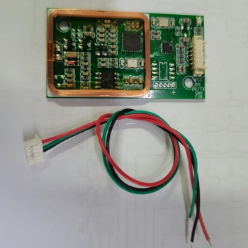 10шт Двухчастотный 5V UART Считыватель RFID Беспроводной Модуль ISO14443A 13,56 МГц 125 кГц для IC/ID Карты  0